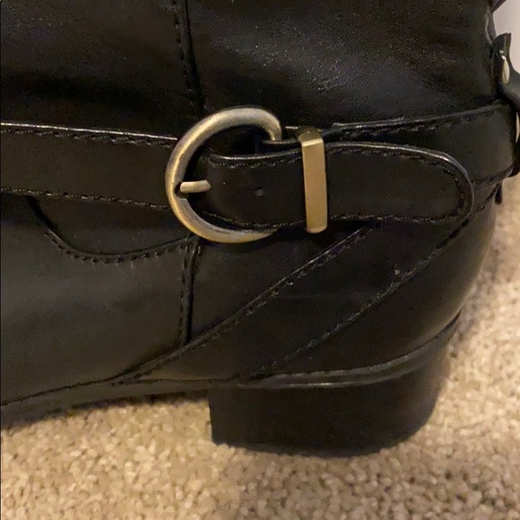 Black leather Bandolino boots - Picture 2 of 10